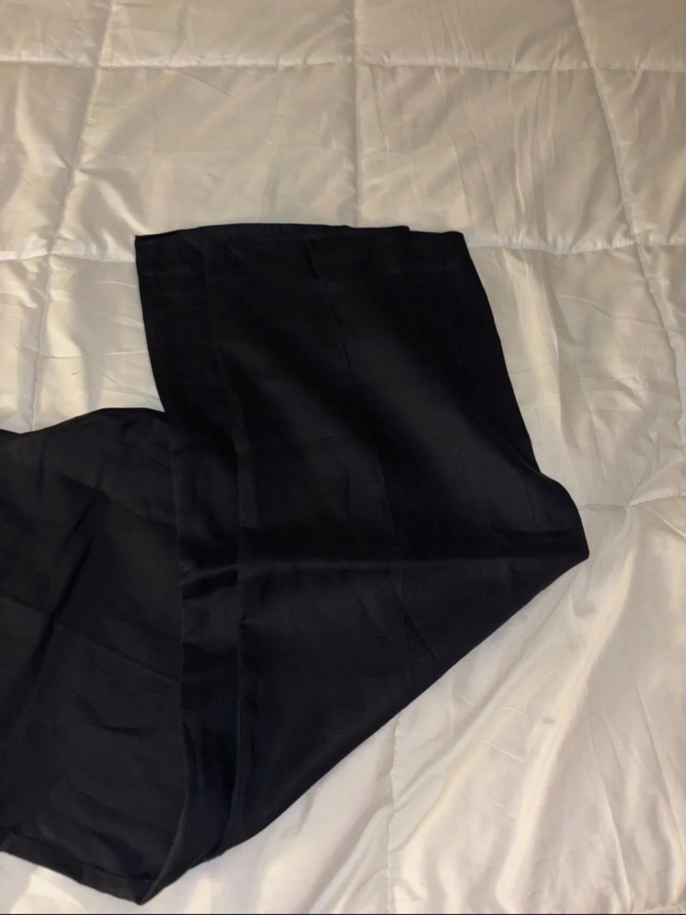 ZARA women’s linen black Dress Pants - Classic Tailored Fit